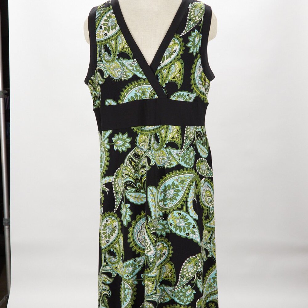 Paisley Sleeveless Dress